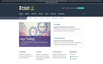 FXCM Algo Trading